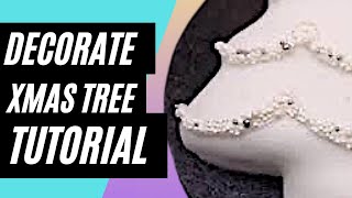 How To Decorate A Christmas Tree Cake