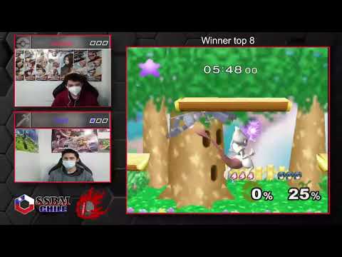 Melee Resurrection SSBM - Guasausky (Mewtwo) vs Mave (Marth) - Smash Melee Losers Quarters