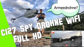 C127 Spy Drone - der Drohnenhelikopter mit FULLHD CAM - Wie fliegt das sich in freier Wildbahn?!