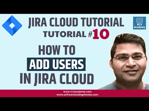 JIRA Cloud Tutorial 10 How to Add Users in Jira
