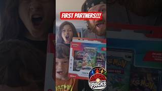 First Partners Series 2!!! #pokemon #pokemoncards #fyp #fypシ #games #unboxing #opening #anime #151