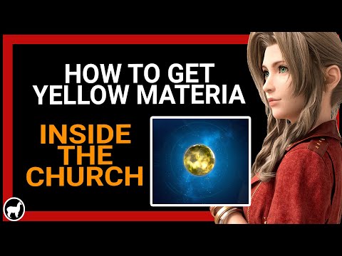 How to Get Yellow Materia in Church | Chapter 8 | Final Fantasy 7 Remake | Chakra Materia Location