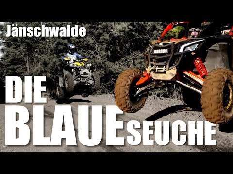 DIE BLAUE SEUCHE IN JÄNSCHWALDE 2019 / Kiesgruben Junkies