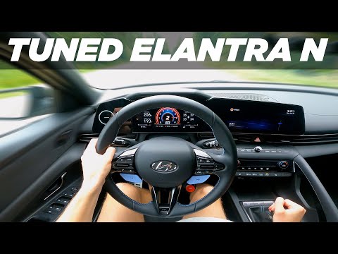TUNED 300+ WHP Elantra N POV | Exhaust Audio