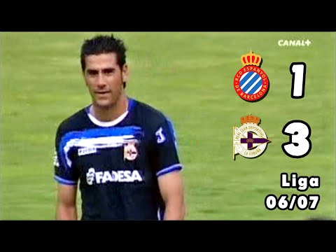 Espanyol 1-3 Deportivo | Golazos de Sergio y Riki | Resumen | Liga 06/07
