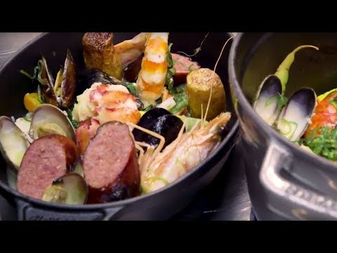 New England Clam Bake Recipe | Chef Marcus Ware | Greydon House Restaurant | STAUB