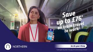 Northern Season Ticket - save up to £76 on train travel to work