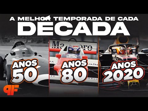 A MELHOR TEMPORADA DE CADA DÉCADA DA FÓRMULA 1 - Primeira Fila F1