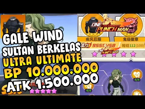 👊👊 ULTRA ULTIMATE GALE WIND KEEPSAKE 4 AWAKEN PURPLE 5 &TOPUP CODASHOP - One Punch Man The Strongest