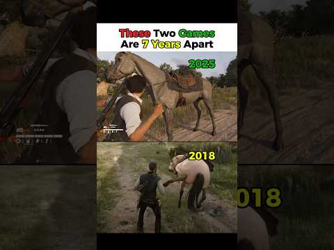 These Games Are 7 Years Apart - Red Dead Redemption 2 - Mafia The Old Country