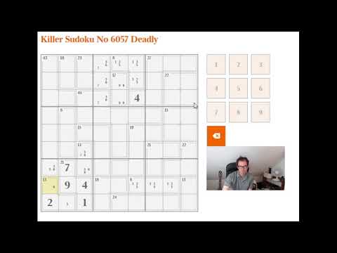 Killer Sudoku:  Dealing with large value cages