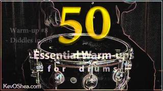 6 Stroke roll & paradiddles in 5/8 | Essential Warm-ups