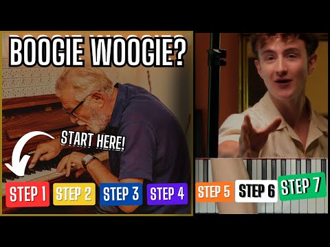 BOOGIE WOOGIE MASTERY MADE EASY IN 7-STEPS | Beginner Piano Lesson