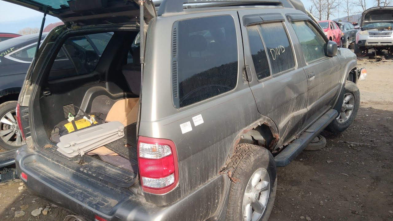 2004 Nissan Pathfinder in the Junkyard