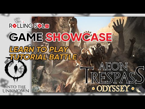 Aeon Trespass Odyssey | Solo Playthrough | How To Play | Tutorial Battle