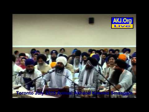 062 Toronto July 2015 Smaagam - Wednesday Evening - Bh. Anantvir Singh Jee LA