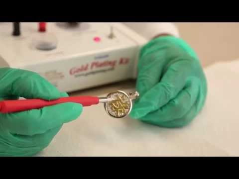 Gold Plating Kit - 24K Pen Gold Plating - Brush Electroplating