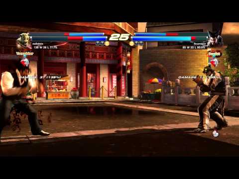 TTT2~ nullstein (Armor King & King) vs Acumajor (Heihachi & Armor King) I HD