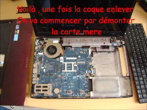 comment demonter ordinateur portable