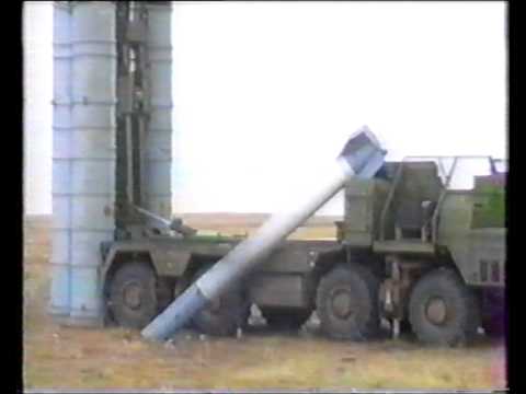 Уникальное видео падения ракеты системы С-300  Accident of the SA-20