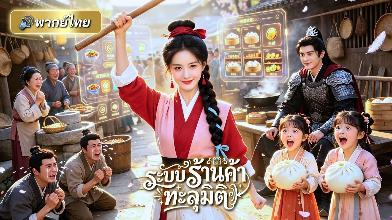 อินฟลูสายกินทะลุมิติ ดันได้ระบบร้านค้าเติมของไม่อั้น! หาอาหารเลี้ยงทั้งหมู่บ้านจนแม่ทัพยังตกหลุมรัก!