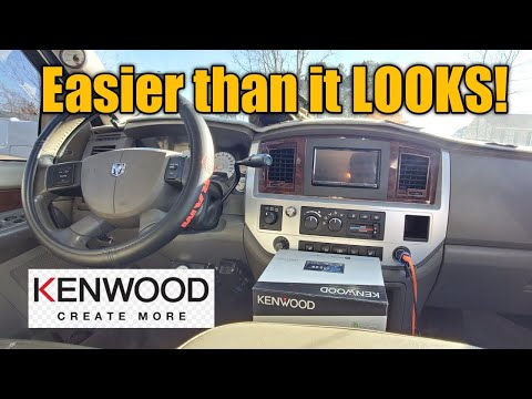 How to Install Double Din Radio on 06-09 Dodge Ram