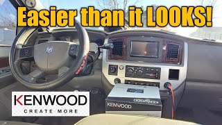 How to Install Double Din Radio on 06-09 Dodge Ram