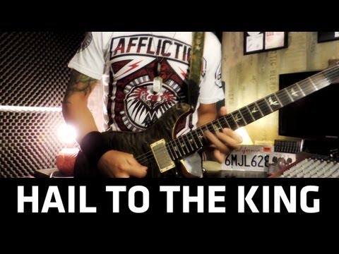 Avenged Sevenfold - HAIL TO THE KING (guitar cover + tabs) video thumbnail