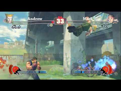 UBC Overture 5 - Andrew (Guile) vs Mark (Ryu)