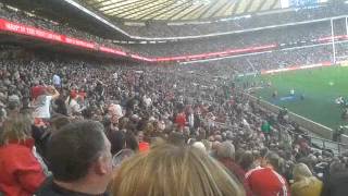 Army vs navy 2015. 81,000 doing mexican wave.