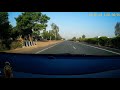 Delhi Jaipur Highway Road Trip Video Lapse SJCAM