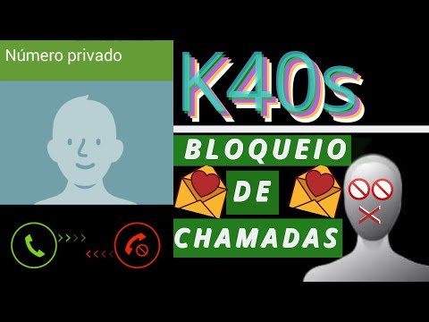 COMO BLOQUEAR CONTATOS E MENSAGENS INDESEJADAS LG K40S