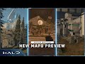 SQUAD BATTLE New Map Previews | Halo Infinite