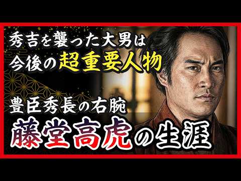 秀吉を襲った大男は秀長の右腕に|藤堂高虎の生涯【豊臣兄弟】