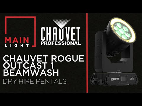 Product Demo: Chauvet Rogue Outcast 1 BeamWash