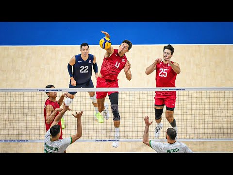 Top 40 Powerful Spikes by Middle Blockers | Men’s World Championship 2025