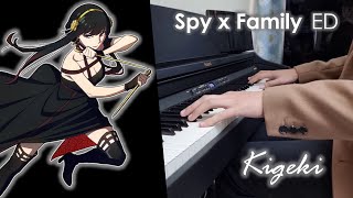 Spy x Family ED - Kigeki / 喜劇【Gen Hoshino】- Piano Cover