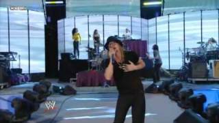 Kid Rock @ WrestleMania XXV