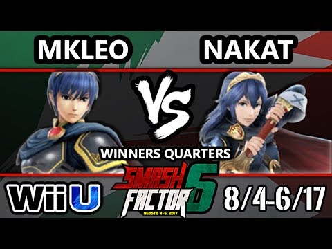 Smash Factor 6 Smash 4 - FOX MVG | MKLeo (Marth) Vs. CLG | Nakat (Donkey Kong, Lucina) Wii U WQ