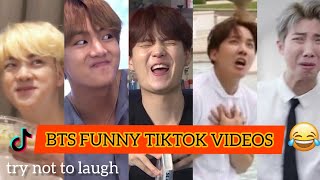 BTS funny Tik Tok Video comedy 😂 #BTS Hindi Mix
