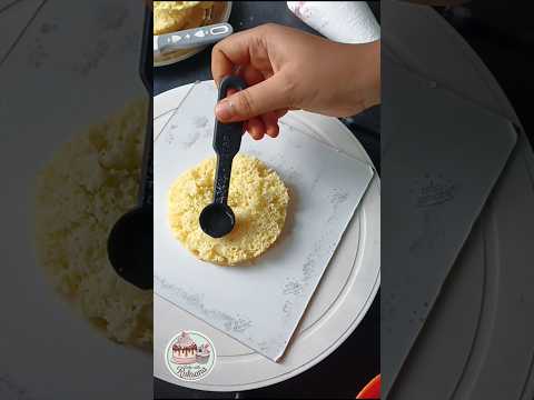 Let's Crumb Coat A Bento Cake With Me ✨|| #shorts #cake #trending #smallbusiness #homebaker