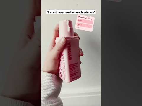 Skincare or makeup? #fyp #preppy #byoma #bubble #summerfridays #opinion #smile #behappy #ytshorts 🎀💕