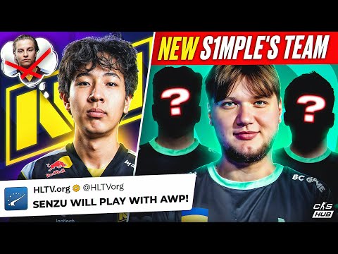 CRAZY SENZU RUMOURS! NEW S1MPLE'S TEAMMATES! 100 THIEVES ROSTER IS COMPLETE! CS NEWS @cs2newshub​