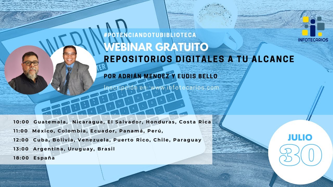 Webinar: Repositorios digitales a tu alcance