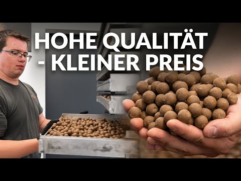 Feed-Grade Range - high quality at a low price | Boilie production at P.R. Baits | Carp fishing