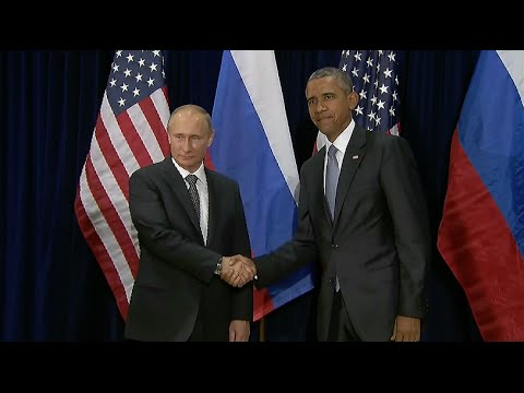 Obama, Putin Exchange Views on Syrian Issue