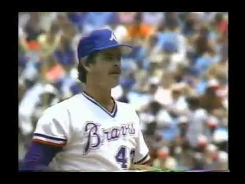 MLB 1985 06-09-85 LA Dodgers at Atlanta Braves