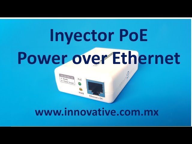 Vídeo relacionado con Inyector PoE Gigabit 2,5 de 30 W, compatible con IEEE 802.3af/at, adaptador compacto Power over Ethernet blanco de YuLinca, Plug and Play, diseño sin ventilador para montaje en pared con indicador LED
