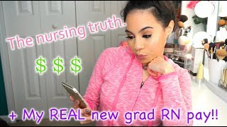 IS NURSING FOR ME? MY SALARY + WHAT DO NURSES REALLY MAKE?!