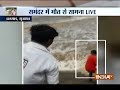 Gujarat: Two women swept away at Valsad's Tithal beach rescued